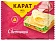 Сыр плавленый Карат с ветчиной в ломтиках 25%, 130г