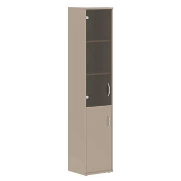 Шкаф колонка комбинированная СУ-1.2(L) Мокачино 406х365х1975 IMAGO