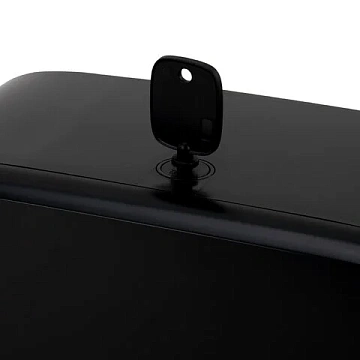 Диспенсер для полотенец LAIMA PROFESSIONAL PREMIUM BLACK (Система H3), V-сложения, черный, ABS-пластик, 609523
