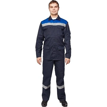 Костюм лет муж (куртка, бр) л05 син/вас 136-140/182-188 (Арсенал-СП)