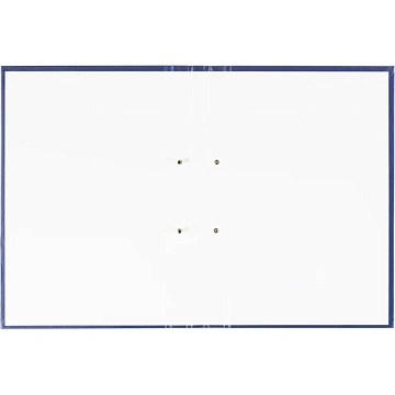 Папка адресная ДИПЛОМНЫЙ ПРОЕКТ А4 бумвинил синяя (метал.болт)