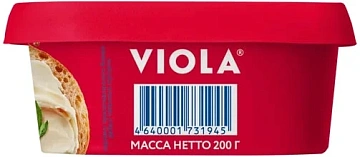 Сыр плавленый Viola сливочный, 200г
