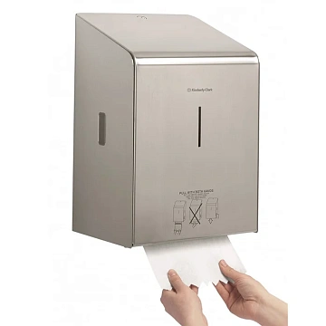 Диспенсер для полотенец в рулонах Kimberly-Clark Metal 8976, металлик