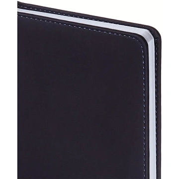 Ежедневник недатированный A6+, 136л, VELVET темно-синий navy 3-495/16