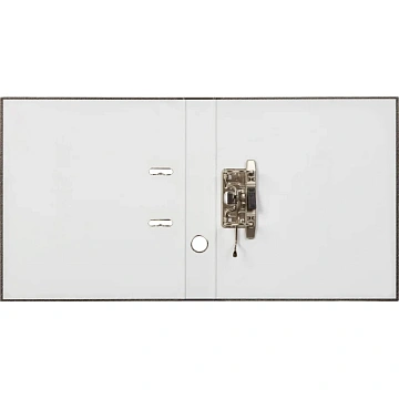 Папка-регистратор без мет.уг. 50мм мрам ч/б,уп.10шт,бум/бум,крам.к