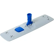 Держатель мопов Росмоп Лайт 40см, серый/синий, на резьбе, 40-RLB