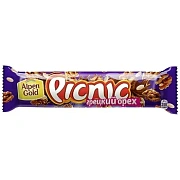 Шоколадный батончик PICNIC Грецкий орех 52г