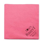 Салфетка хозяйственная Tts Power-T 40х40см, красная, нетканая микрофибра, 100шт, TCH201019