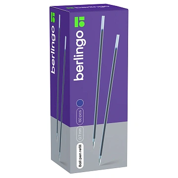 Стержень шариковый Berlingo 'Tribase', 'MatePen' синий, 140мм, 0,7мм