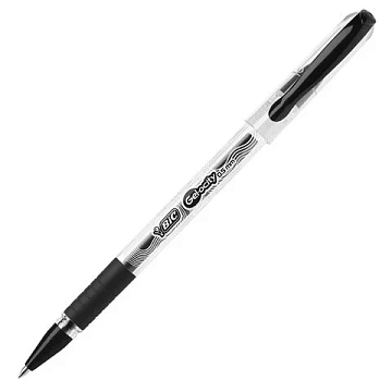 Ручка гелевая с грипом BIC 'Gelocity Stic', ЧЕРНАЯ, узел 0,5 мм, линия письма 0,29 мм, CEL1010266