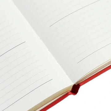 Ежедневник недатированный A4, , Megapolis красный 160л 3-026/04