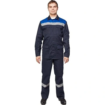 Костюм лет муж (куртка, бр) л05 син/вас 88-92/158-164 (Арсенал-СП)
