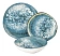 Тарелка Domenik Stone Turquoise десертная, 20см