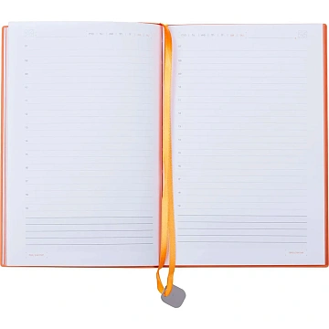 Ежедневник недатированный А5 Mercury темно-синий 272 стр. 3-435/08