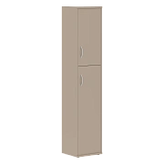 Шкаф колонка с глухой малой и средней дверьми СУ-1.8(R) Мокачино 406х365х1975 IMAGO