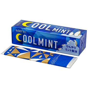 Жевательная резинка Lotte Cool Mint, 26г
