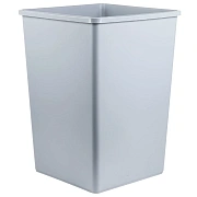 Мусорный бак Rubbermaid StyleLine 132.5л, серый, FG395800GRAY