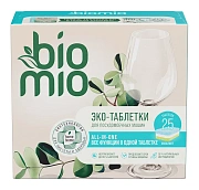 Таблетки для посудомоечной машины BioMio Bio-Total Эвкалипт, 25шт
