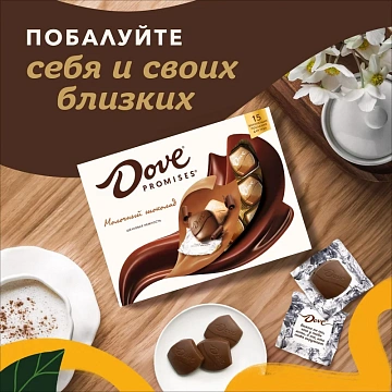 Конфеты шоколадные Dove Promises молочный шоколад, 120 г