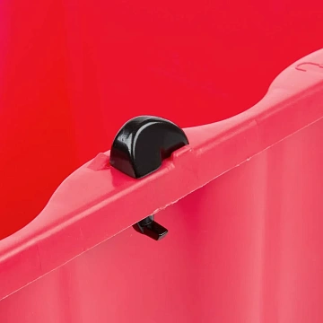 Ведро Rubbermaid WaveBrake для грязной воды, красное, FG9C7400RED