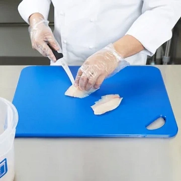 Доска разделочная Rubbermaid 50.8х38см, синяя