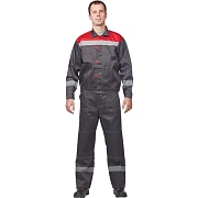 Костюм лет муж (куртка, бр) л20 сер/крас 120-124/158-164 (Арсенал-СП)