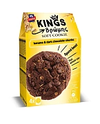 Печенье овсяно-шоколадное Allatini Kings Soft Банан с кусочками шоколада, 160г