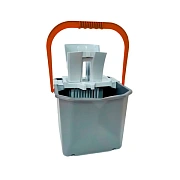 Ведро с отжимом Росмоп Лайт 25л, красная ручка