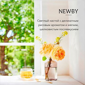 Чай Newby Зеленая Сенча зеленый 25 пакетиков