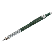 Карандаш механический Faber-Castell 'TK-Fine Vario L' 0,5мм, HB, с ластиком, темно-зеленый