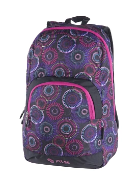 Рюкзак Pulse BACKPACK SOLO PURPLE FLOWER, 44х29х18 см