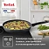 Сковорода Tefal Natural Cook с крышкой, 24см