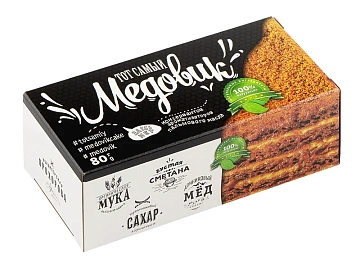 Торт Кондитерская Прохорова Медовик, 80г