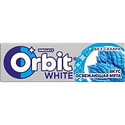Жевательная резинка Orbit освежающая мята, 10шт