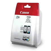 Картридж струйный CANON (PG-445/CL-446) PIXMA MG2440/MG2540, оригинальный КОМПЛЕКТ 2 цвета, 180 стра