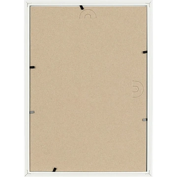 Рамка пластиковая А 4 белого цвета 500