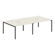 Конференц стол XSCT 2714 Сосна Эдмонт/Антрацит 2764х1406х750 XTEN-S
