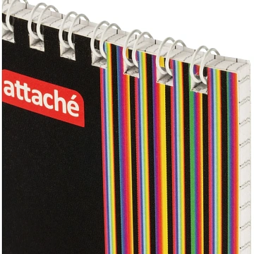 Блокнот ATTACHE спираль А7 40л. клетка офис 180шт/уп. (БК)