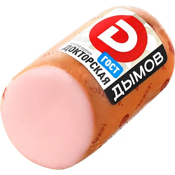Колбаса Дымов Докторская вареная ГОСТ, 400г