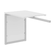 Брифинг приставка XQPR 869 Белый/Алюминий 800х600х750 XTEN-QP