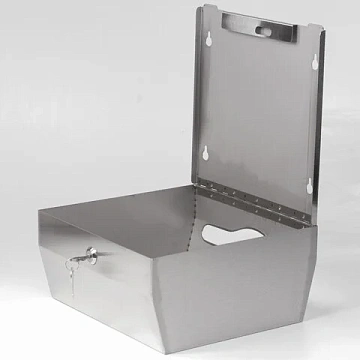 Диспенсер для полотенец LAIMA PROFESSIONAL INOX, (Система H3) V-сложения, нержавеющая сталь, матовый