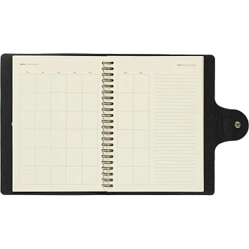 Ежедневник недатированный Fluid Attache Selection бирюз 140х200 мм,192с
