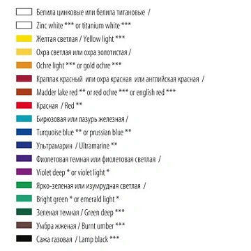 Гуашь художественная 'Мастер-класс', 12 цветов по 40 мл, Невская Палитра, 1741010