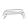 Держатель мешка для мусора Rubbermaid на 3 секции, FG9T89010000