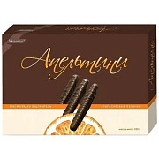 Мармелад в шоколаде УДАРНИЦА 'Апельтини' апельсиновые палочки, 160 г