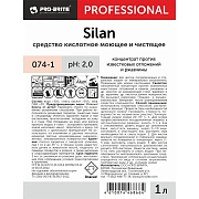 Профхим от накипи и ржавч в ПММ/стирал.маш, кисл CIP Pro-Brite/SILAN, 1л