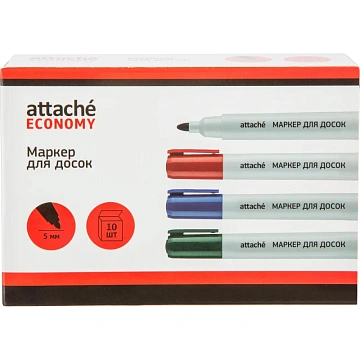 Маркер для белых досок синий 5мм