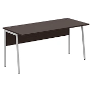 Стол прямой СП-4P Венге Магия/Алюминий 1600х720х755 IMAGO PLUS