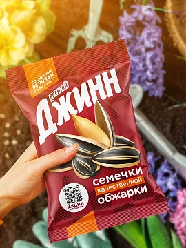 Семечки жареные Джинн Солнечный великан, 100г