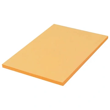 Бумага цветная BRAUBERG, А4, 80 г/м2, 100 л., медиум, оранжевая, для офисной техники, 112457